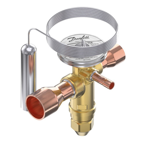 Danfoss Termostatyczny zawór rozprężny, TGE, R134a; R513A - 067N5002