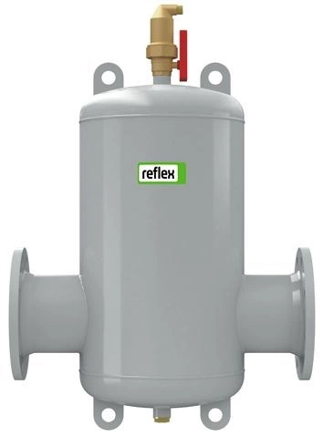 Reflex Exvoid A 100, separator mikropęcherzyków z kołnierzem z malowanej stali, 110 °C, 10 barów - 8251330 - 8251330